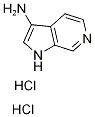 Pyrrolo[2,3-c]pyridine-3-ylamine dihydrochloride Structure