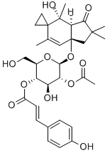 ヒポロシドC 化学構造式