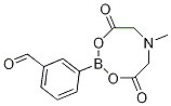 3-甲酰基苯硼酸甲基亚氨基二乙酸酯, 1257642-72-0, 结构式