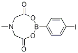 2-(4-Iodophenyl)-6-methyl-1,3,6,2-dioxazaborocane-4,8-dione Structure