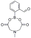 2-甲酰基苯硼酸甲基亚氨基二乙酸酯 结构式