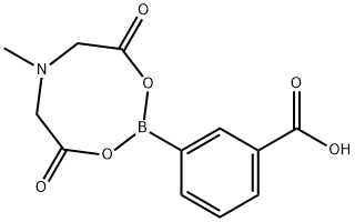 3-羧基苯硼酸甲基亚氨基二乙酸酯, 1257651-53-8, 结构式