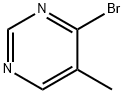 4-ブロモ-5-メチルピリミジン 化学構造式