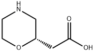 (S)-2-吗啉乙酸,1257854-99-1,结构式