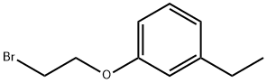 1-(2-BROMOETHOXY)-3-ETHYLBENZENE Struktur