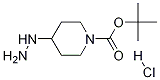 4-肼基哌啶-1-羧酸叔丁酯盐酸盐, 1258001-18-1, 结构式