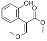 methyl 2-(2′-hydroxy phenyl)-3-methoxy acrylate Struktur