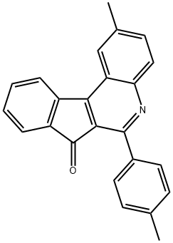 125811-76-9 7H-Indeno(2,1-c)quinolin-7-one, 2-methyl-6-(4-methylphenyl)-