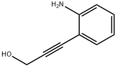 3-(2-氨基苯基)丙-2-炔-1-醇, 125812-44-4, 结构式
