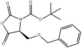 BOC-O-BENZYL-L-SERINE N-CARBOXY ANHYDRIDE Struktur