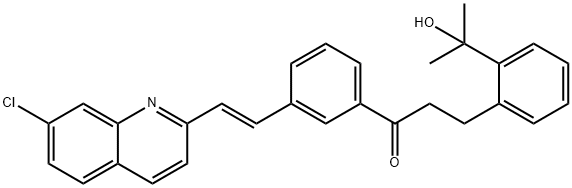 1-[3-[(1E)-2-(7-Chloro-2-quinolinyl)ethenyl]phenyl]-3-[2-(1-hydroxy-1-Methylethyl)phenyl]-1-propanone