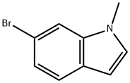 6-ブロモ-1-メチル-1H-インドール 化学構造式