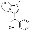 2-(1-Methyl-3-indolyl)-2-phenylethanol Struktur