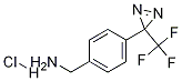 4-[3-(三氟甲基)-3<I>H</I>-双吖丙啶-3-基]苄胺盐酸盐,1258874-29-1,结构式