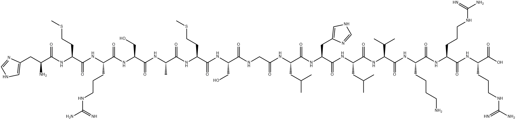 SAMS PEPTIDE Struktur