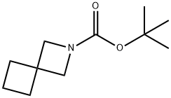 2-氮杂螺[3.3]庚烷-2-羧酸叔丁酯,1259489-92-3,结构式