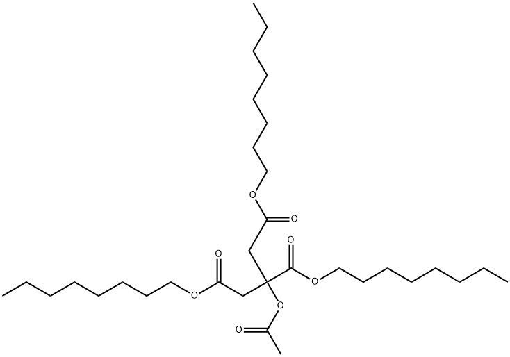 ACETYL TRIETHYLHEXYL CITRATE Structure