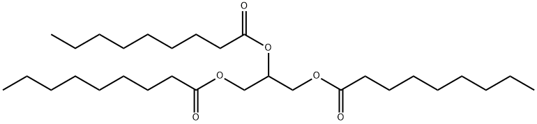 三壬酸甘油酯, 126-53-4, 结构式