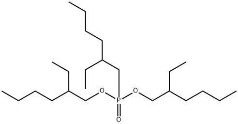 BIS(2-ETHYLHEXYL)-2-ETHYLHEXYLPHOSPHONATE Structure