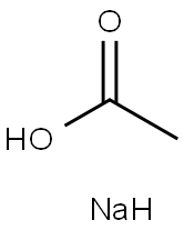 Sodium diacetate Struktur