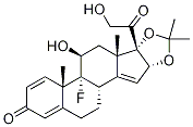 14,15-Dehydro Triamcinolone Acetonide Structure