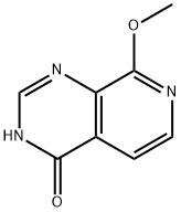8-甲氧基吡啶并[3,4-D]嘧啶-4(3H)-酮, 1260178-71-9, 结构式