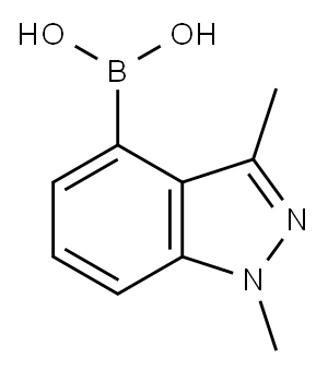 1,3-dimethyl-1H-indazol-4-yl-4-boronic acid