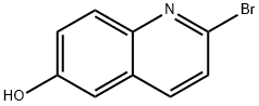 6-Quinolinol, 2-broMo- Structure
