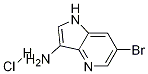 6-溴-1H-吡咯并[3,2-B]吡啶-3-胺盐酸盐,1260381-81-4,结构式