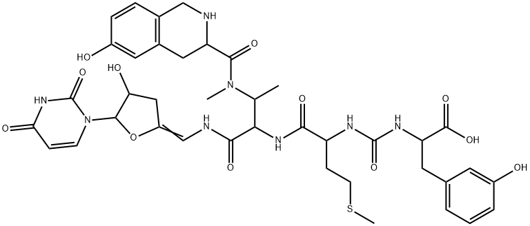 ナプサマイシンA 化学構造式