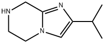 2-异丙基-5,6,7,8-四氢咪唑并[1,2-A]吡嗪, 126052-25-3, 结构式