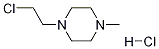 1-(2-Chloroethyl)-4-Methylpiperazine hydrochloride Structure