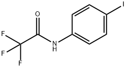 AcetaMide, 2,2,2-trifluoro-N-(4-iodophenyl)- Structure