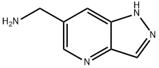 (1H-吡唑并[4,3-B]吡啶-6-基)甲胺, 1260666-23-6, 结构式
