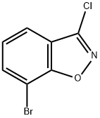 7-Bromo-3-chlorobenzo[d]isoxazole Struktur