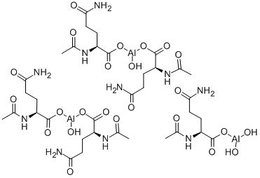 乙酰谷酰胺铝 结构式