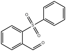 2-(ベンゼンスルホニル)ベンズアルデヒド 化学構造式
