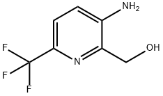(3-Amino-6-trifluoromethyl-pyridin-2-yl)-methanol Struktur