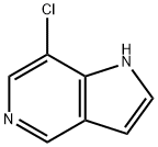 7-クロロ-5-アザインドール 化学構造式