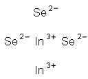 硒化铟, 12608-18-3, 结构式