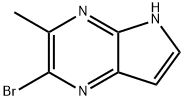 2-BroMo-3-Methyl-5H-pyrrolo[2,3-b]pyrazine Structure