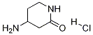 4-氨基-2-哌啶酮盐酸盐,1260883-24-6,结构式