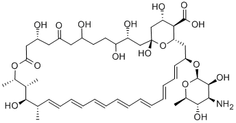 5,8,9-トリデオキシ-7,10-ジヒドロキシ-5-オキソアンホテリシンB 化学構造式