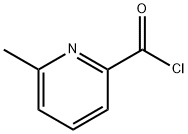 2-Pyridinecarbonyl chloride, 6-methyl- (9CI) Structure