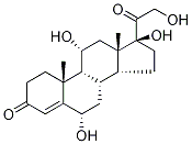 6β-Hydroxy Cortisol-d4 Struktur