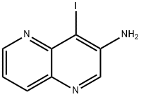 4-Iodo-1,5-naphthyridin-3-amine Structure