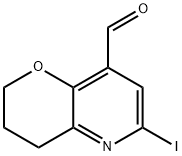 1261365-84-7 6-Iodo-3,4-dihydro-2H-pyrano[3,2-b]pyridine-8-carbaldehyde