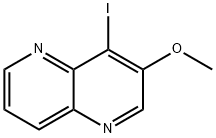 4-Iodo-3-methoxy-1,5-naphthyridine Struktur
