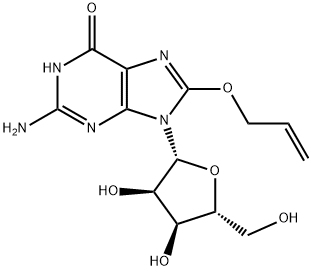 8-(Allyloxy)guanosine Struktur