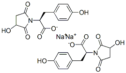 リンゴ酸チロシン２Ｎａ 化学構造式